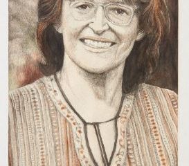 Drawing of Anne Wright